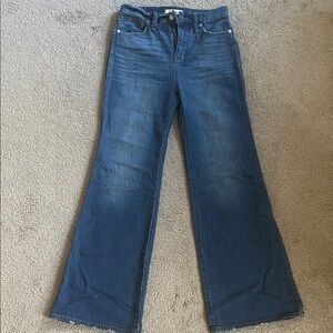Madewell Blue Flare Women's Jeans